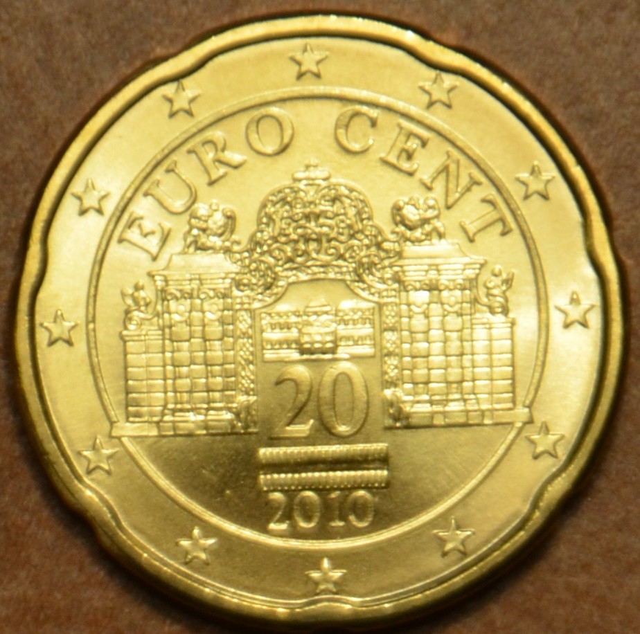 20 cent Rakúsko 2010 (UNC)