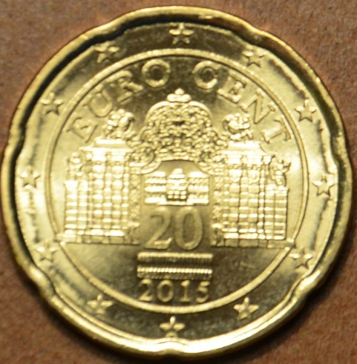 20 cent Rakúsko 2015 (UNC)