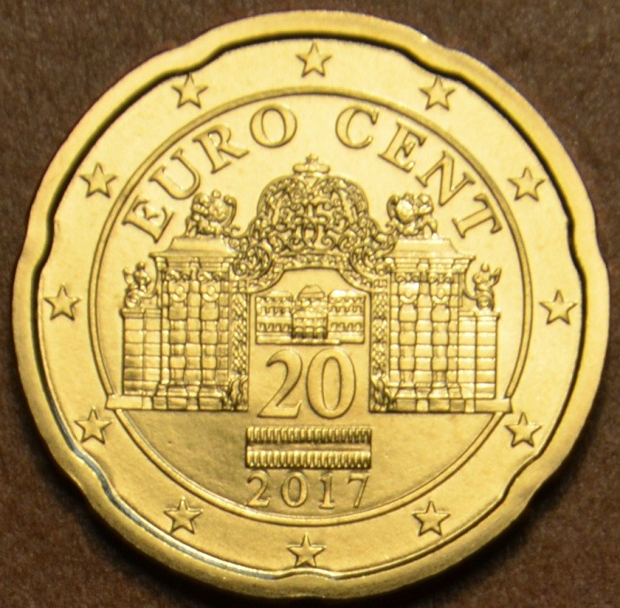 20 cent Rakúsko 2017 (UNC)