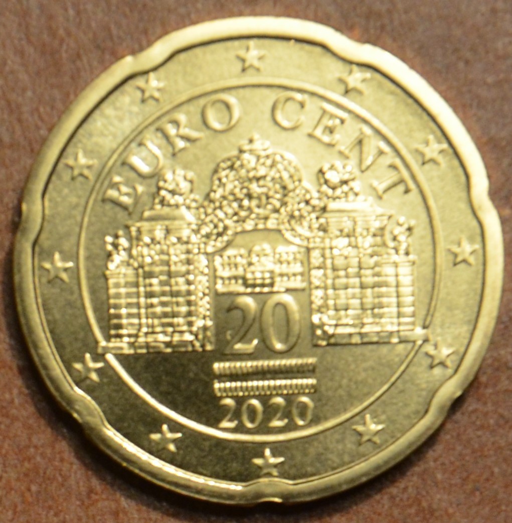 20 cent Rakúsko 2020 (UNC)