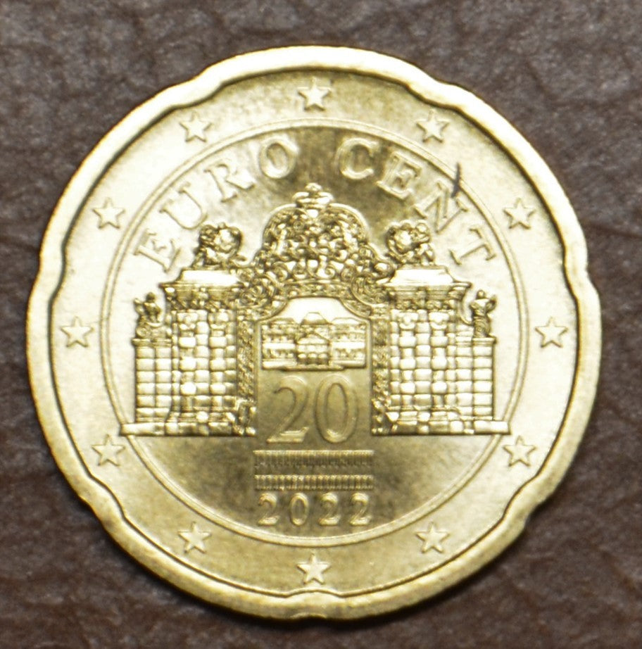 20 cent Rakúsko 2022 (UNC)