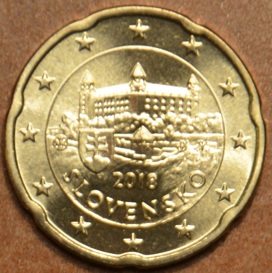 20 cent Slovensko 2018 (UNC)