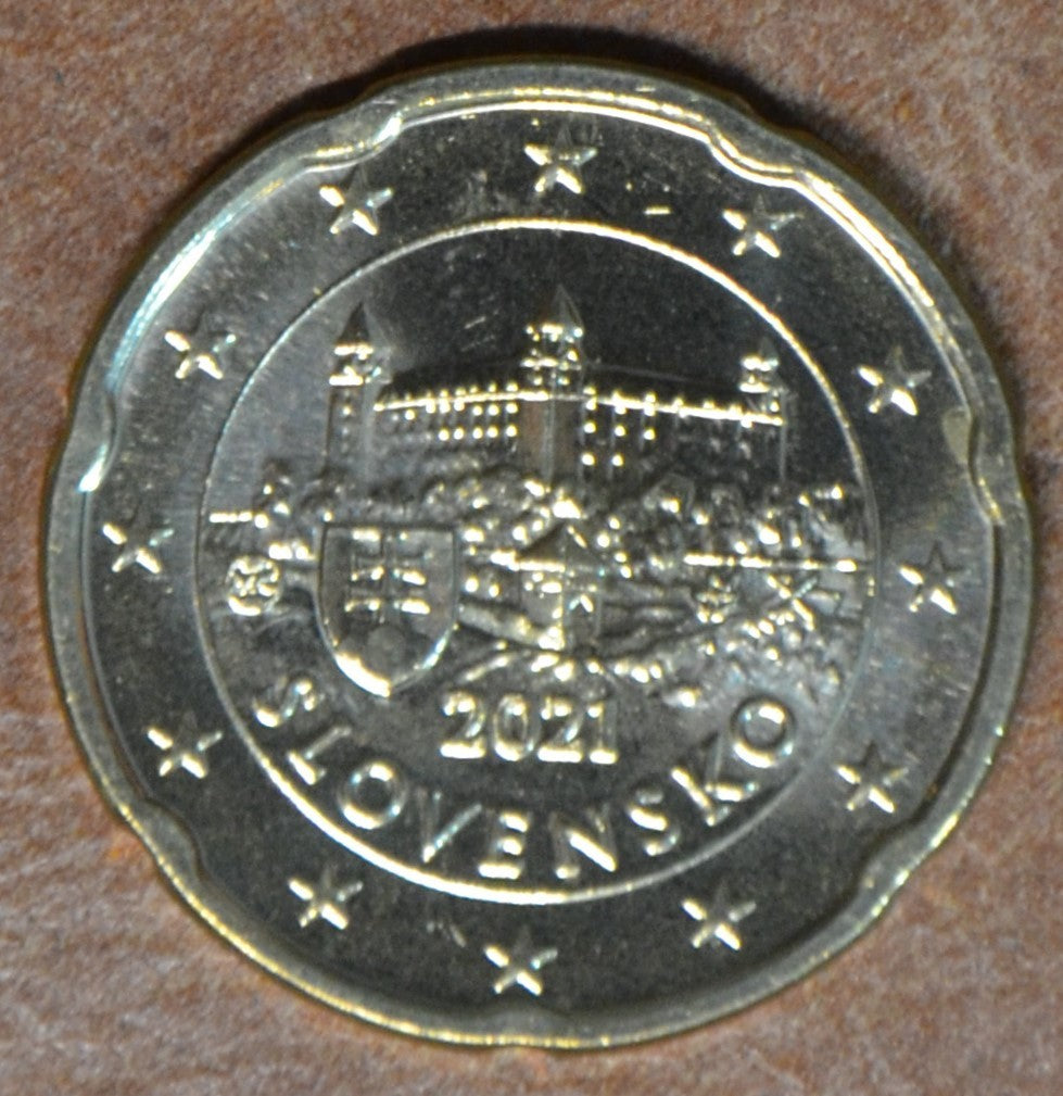 20 cent Slovensko 2021 (UNC)
