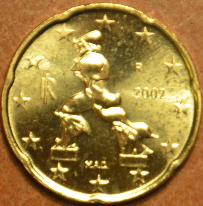 20 cent Taliansko 2002 (UNC)
