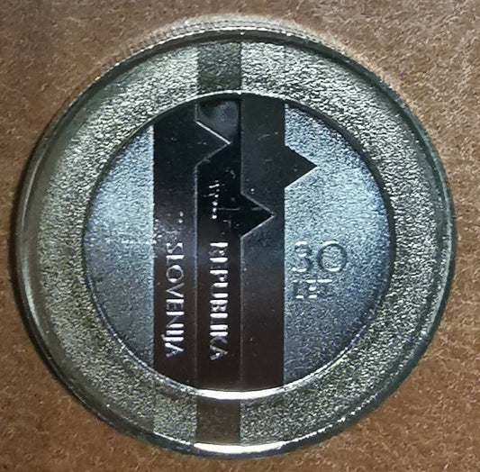 3 Euro Slovinsko 2021 - 30. výročie štátnosti (UNC)