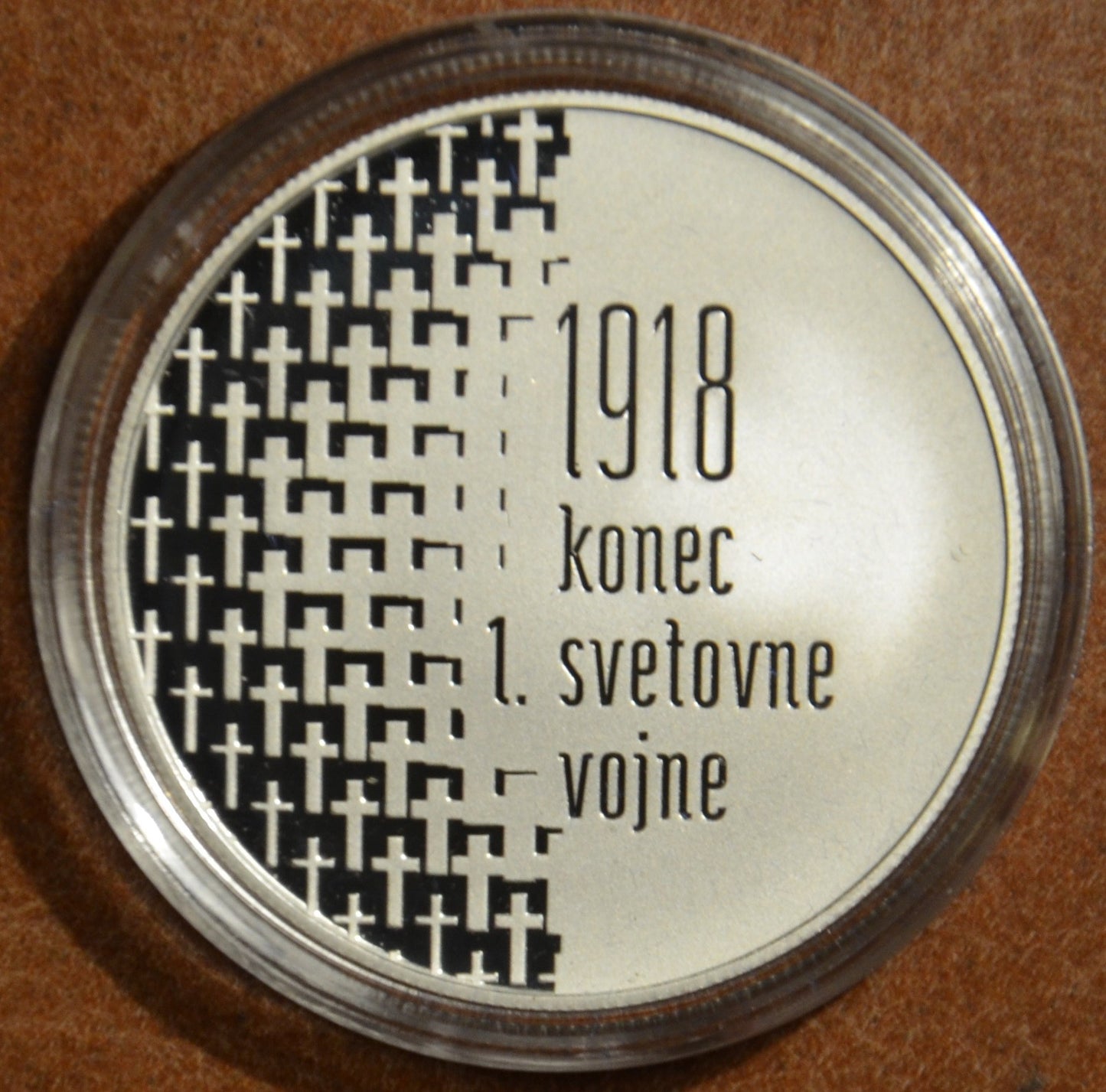 30 Euro Slovinsko 2018 Koniec svetovej vojny (Proof)