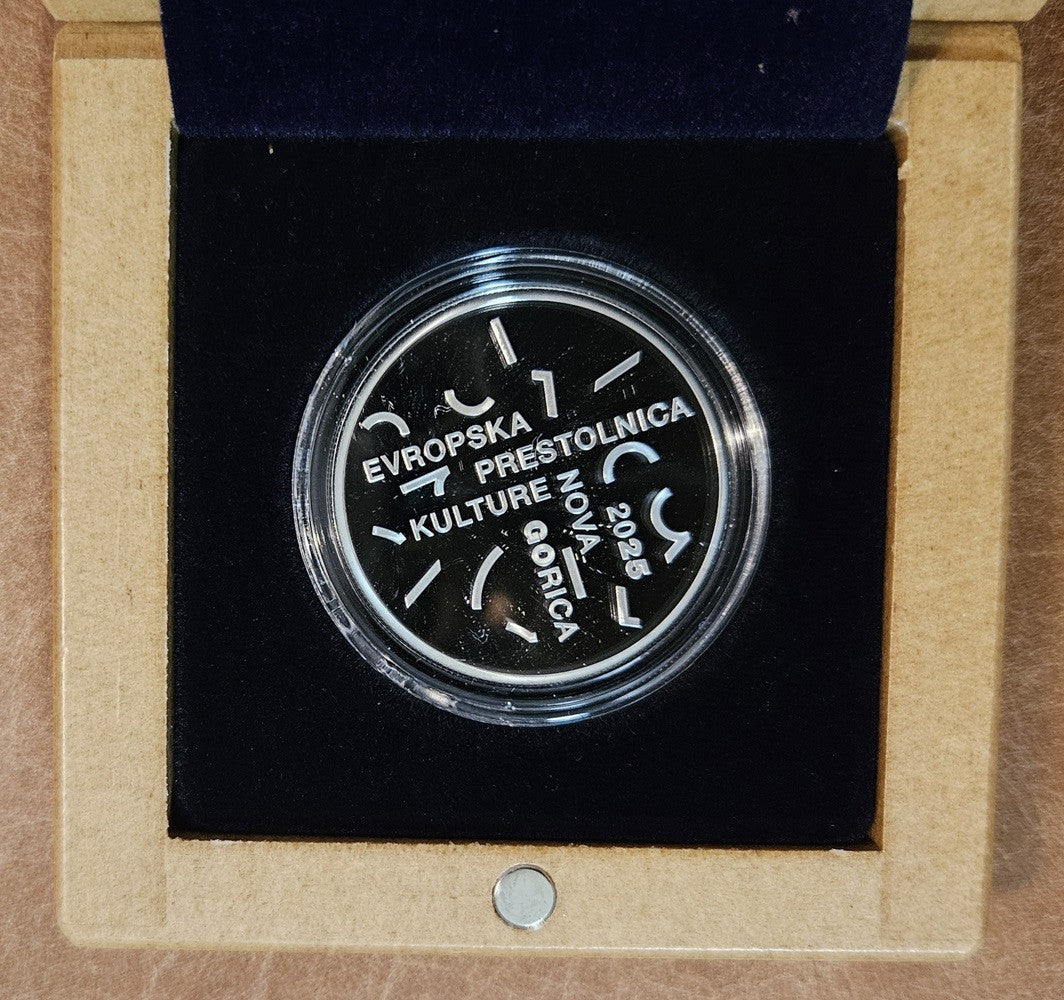 30 Euro Slovinsko 2025 Nova Gorica – Gorizia (Proof)