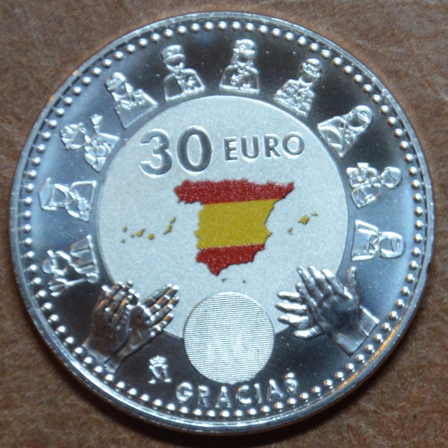 30 Euro Španielsko 2020 Gracias (UNC)