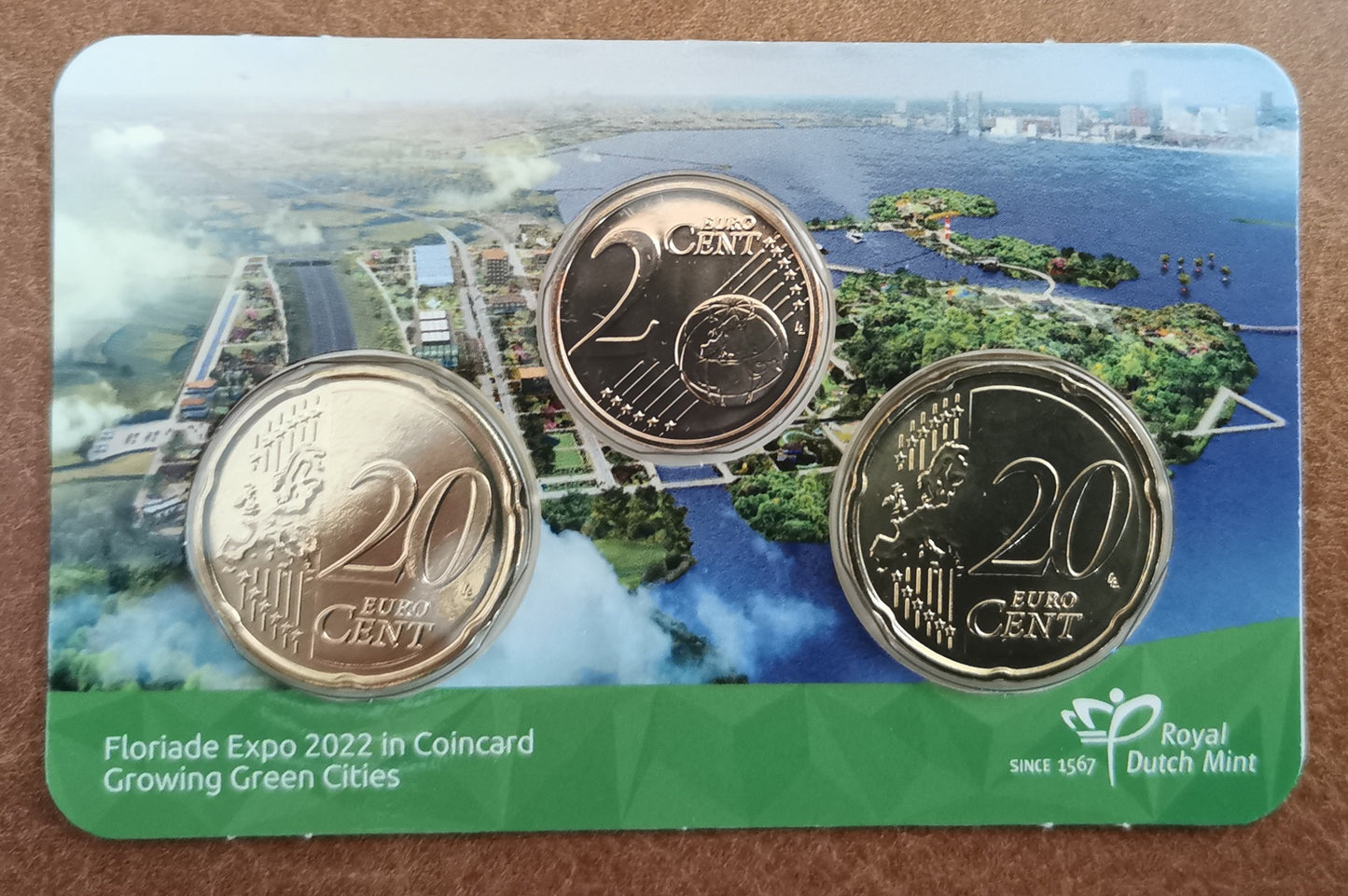 42 cent Holandsko 2022 - Floriade Expo (BU karta)