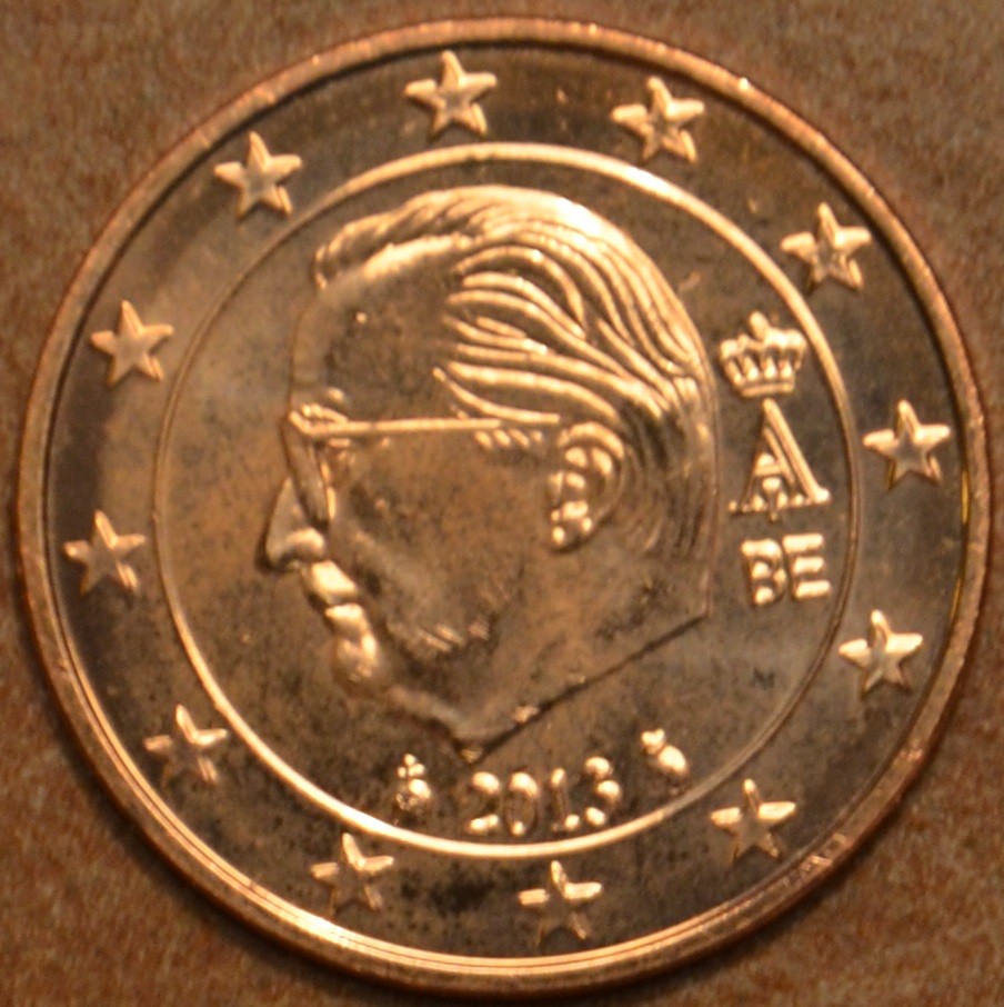 5 cent Belgicko 2013 (UNC)
