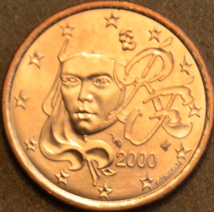 5 cent Francúzsko 2000 (UNC)