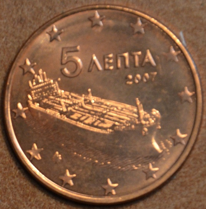 5 cent Grécko 2007 (UNC)
