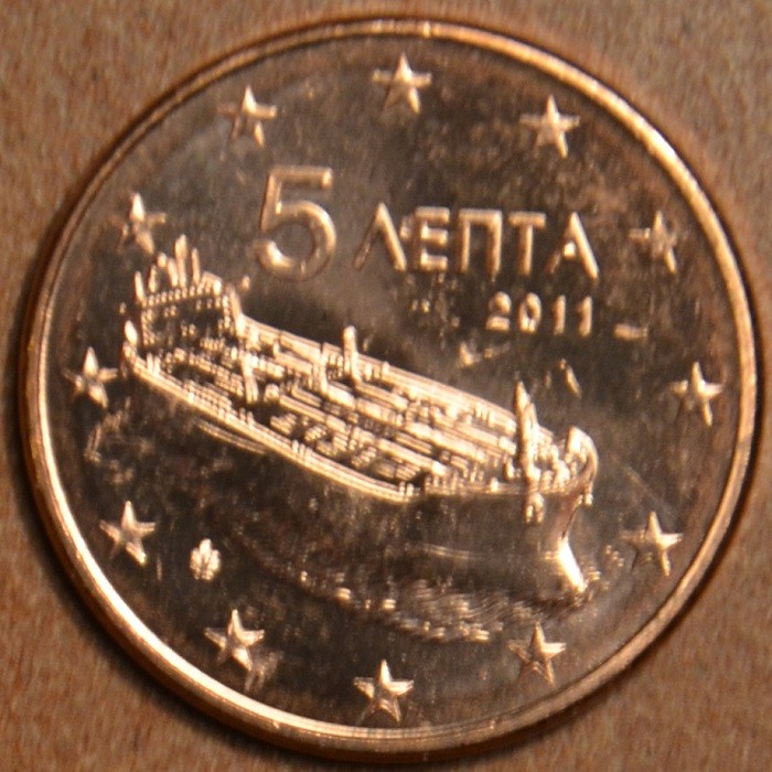 5 cent Grécko 2011 (UNC)