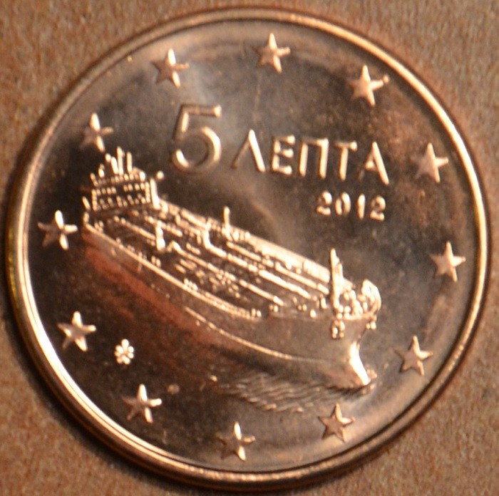 5 cent Grécko 2012 (UNC)