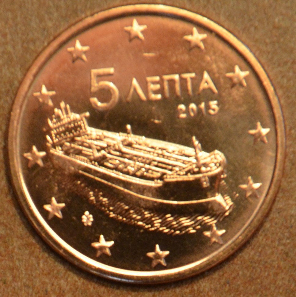 5 cent Grécko 2015 (UNC)