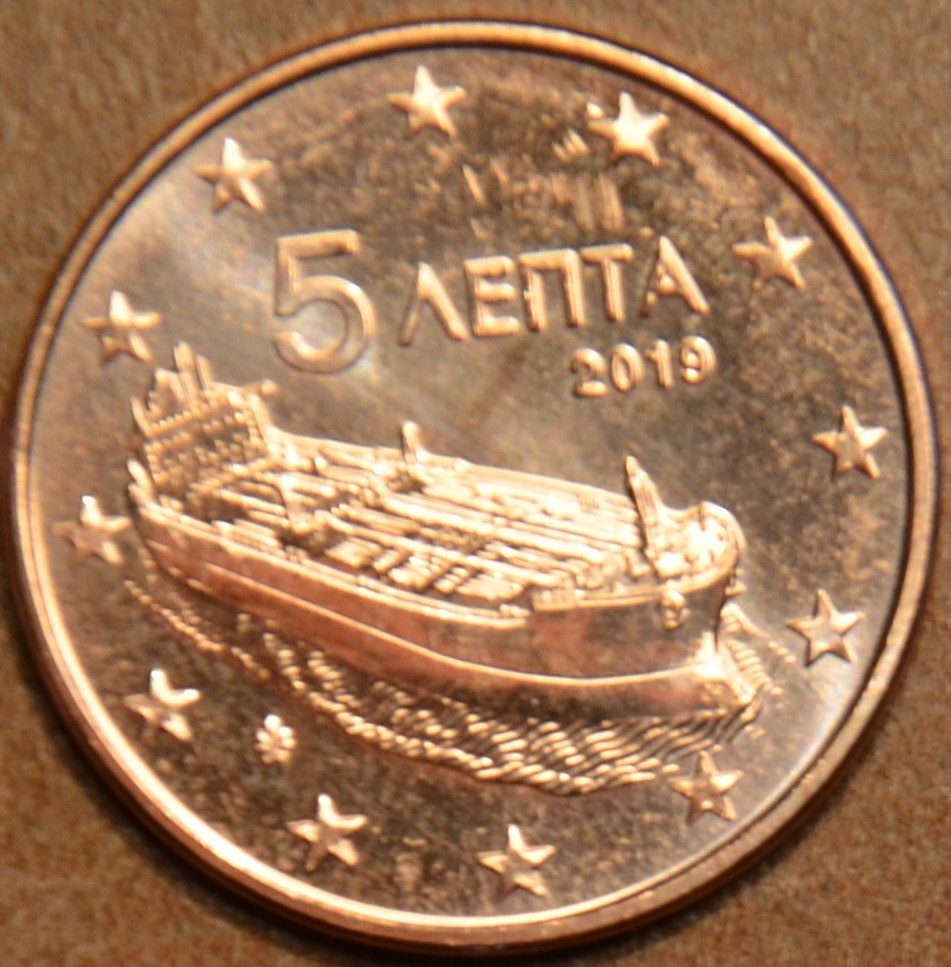 5 cent Grécko 2019 (UNC)
