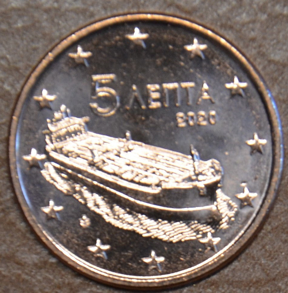 5 cent Grécko 2020 (UNC)