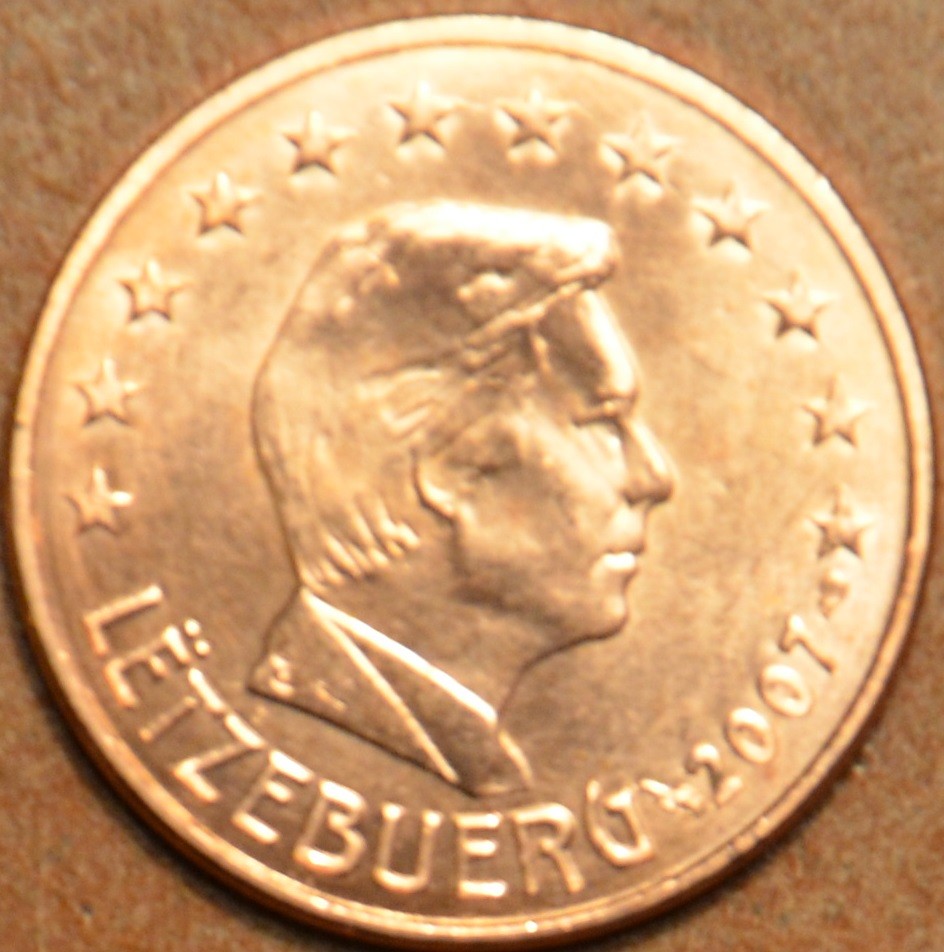 5 cent Luxembursko 2007 (UNC)