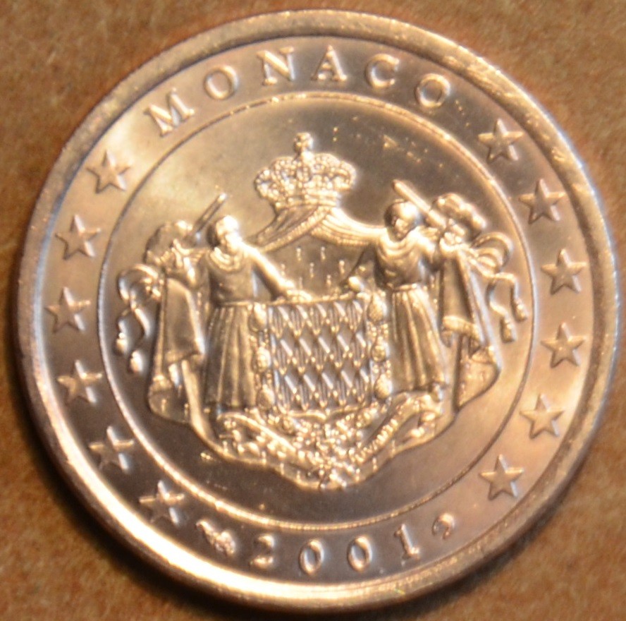 5 cent Monaco 2001 (UNC)