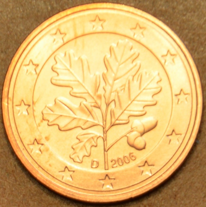 5 cent Nemecko "D" 2006 (UNC)