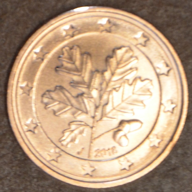 5 cent Nemecko "J" 2018 (UNC)