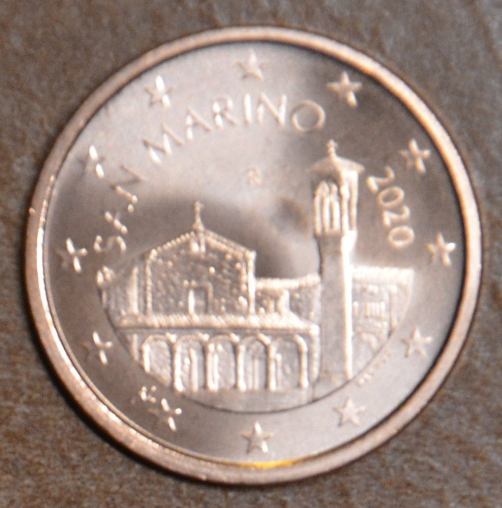 5 cent San Marino 2020 - Nový design (UNC)