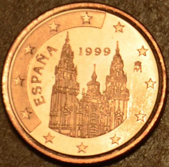 5 cent Španielsko 1999 (UNC)