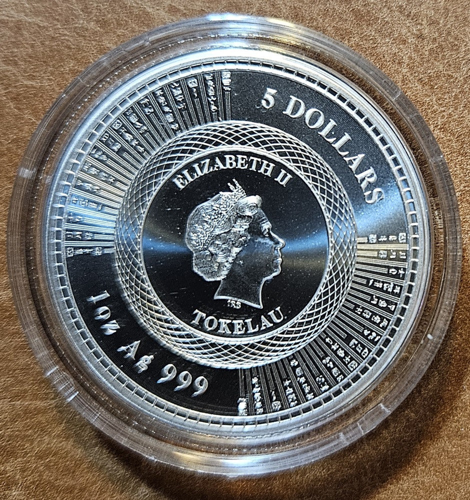 5 dollars Tokelau 2020 - Vivat Humanitas (Proof)