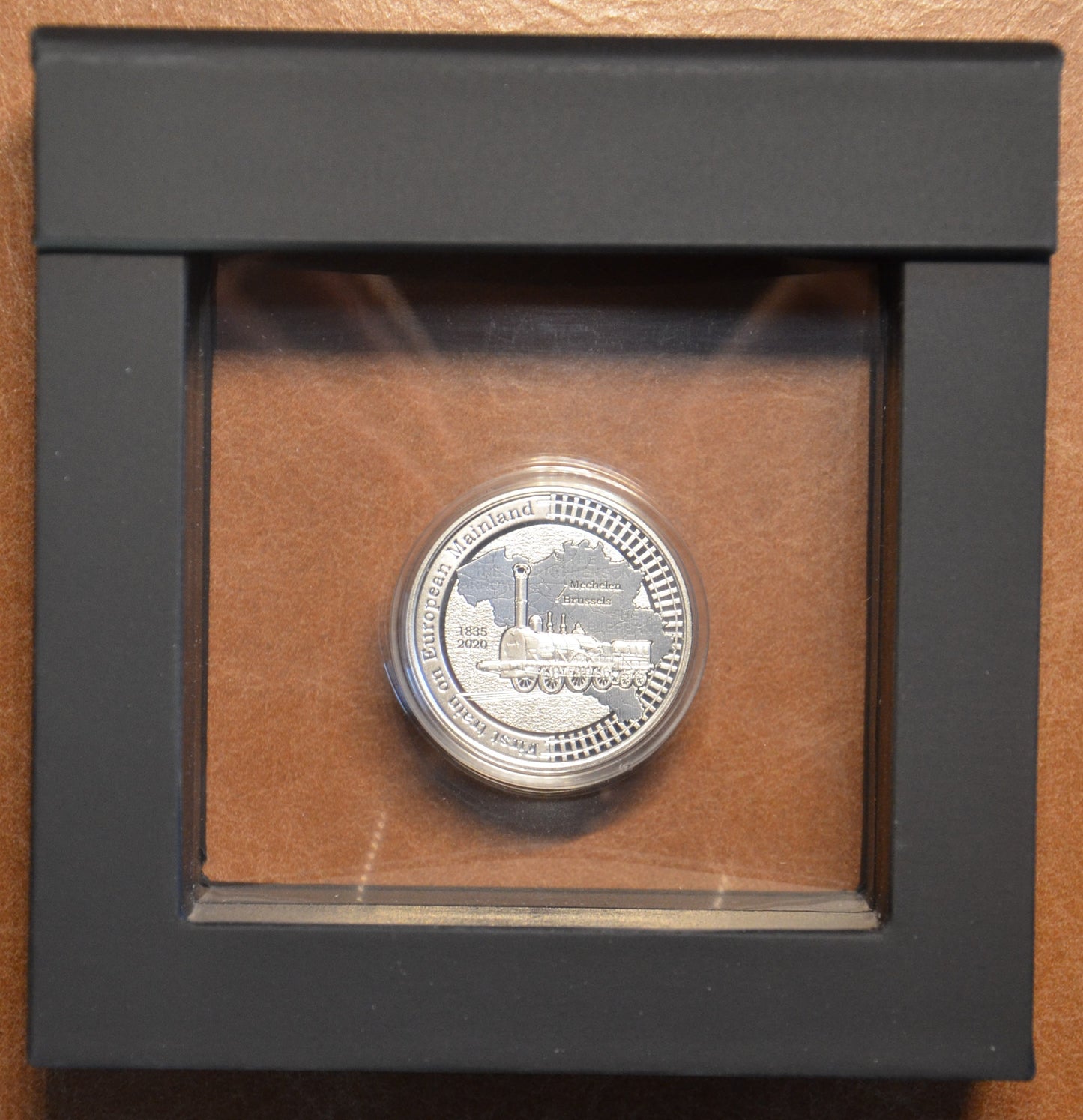 5 Euro Belgicko 2020 - Prvé Európske vlakové spojenie (Proof)