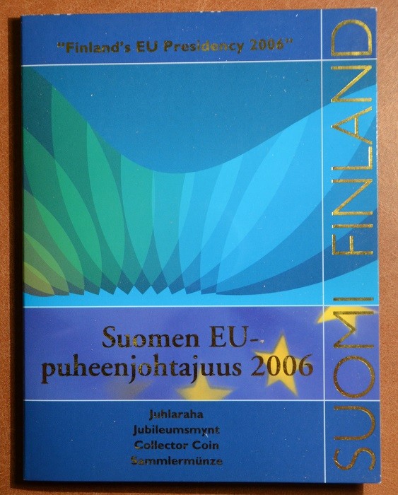 5 Euro Fínsko 2006 - Predsedníctvo EU (UNC)