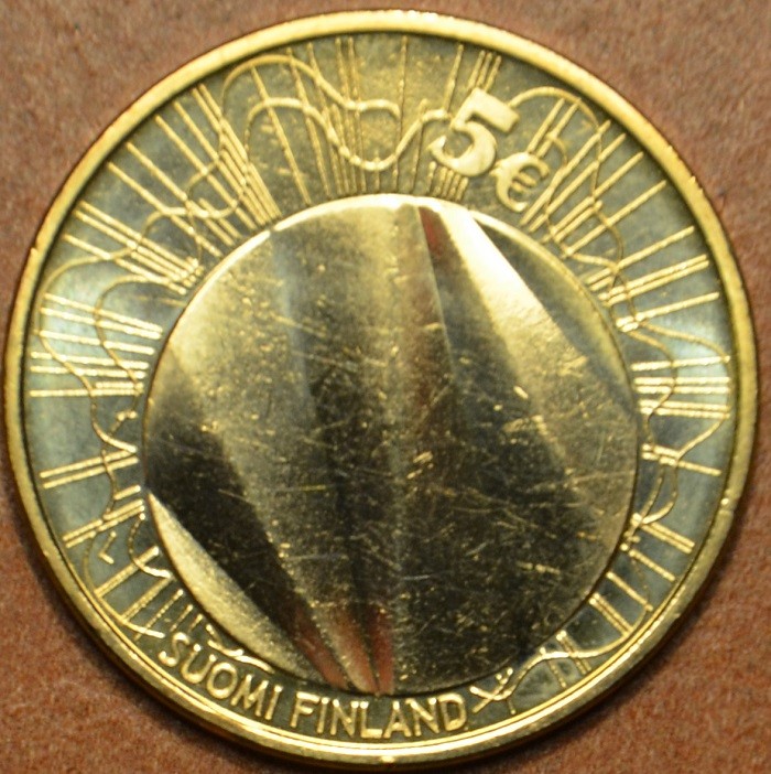 5 Euro Fínsko 2012 - Helsinki svetové mesto designu (UNC)