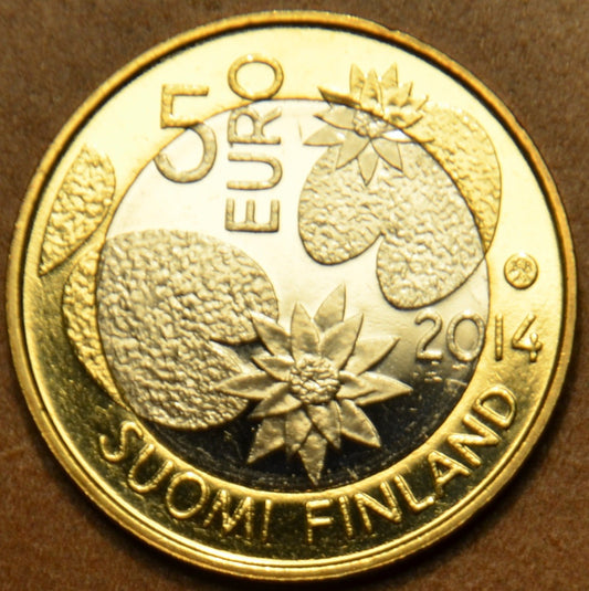 5 Euro Fínsko 2014 - Voda (UNC)