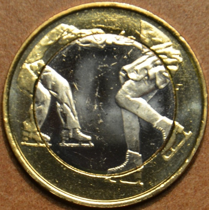 5 Euro Fínsko 2015 - Krasokorčulovanie (UNC)