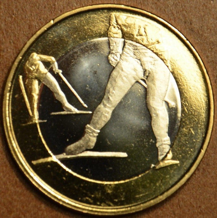 5 Euro Fínsko 2016 - Beh na lyžiach (UNC)