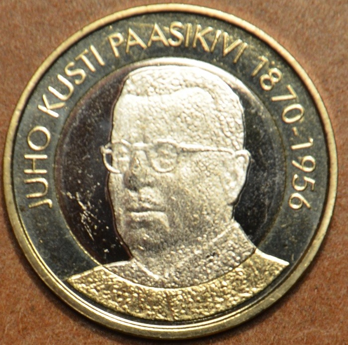 5 Euro Fínsko 2017 - Juho Kusti Paasikivi (UNC)