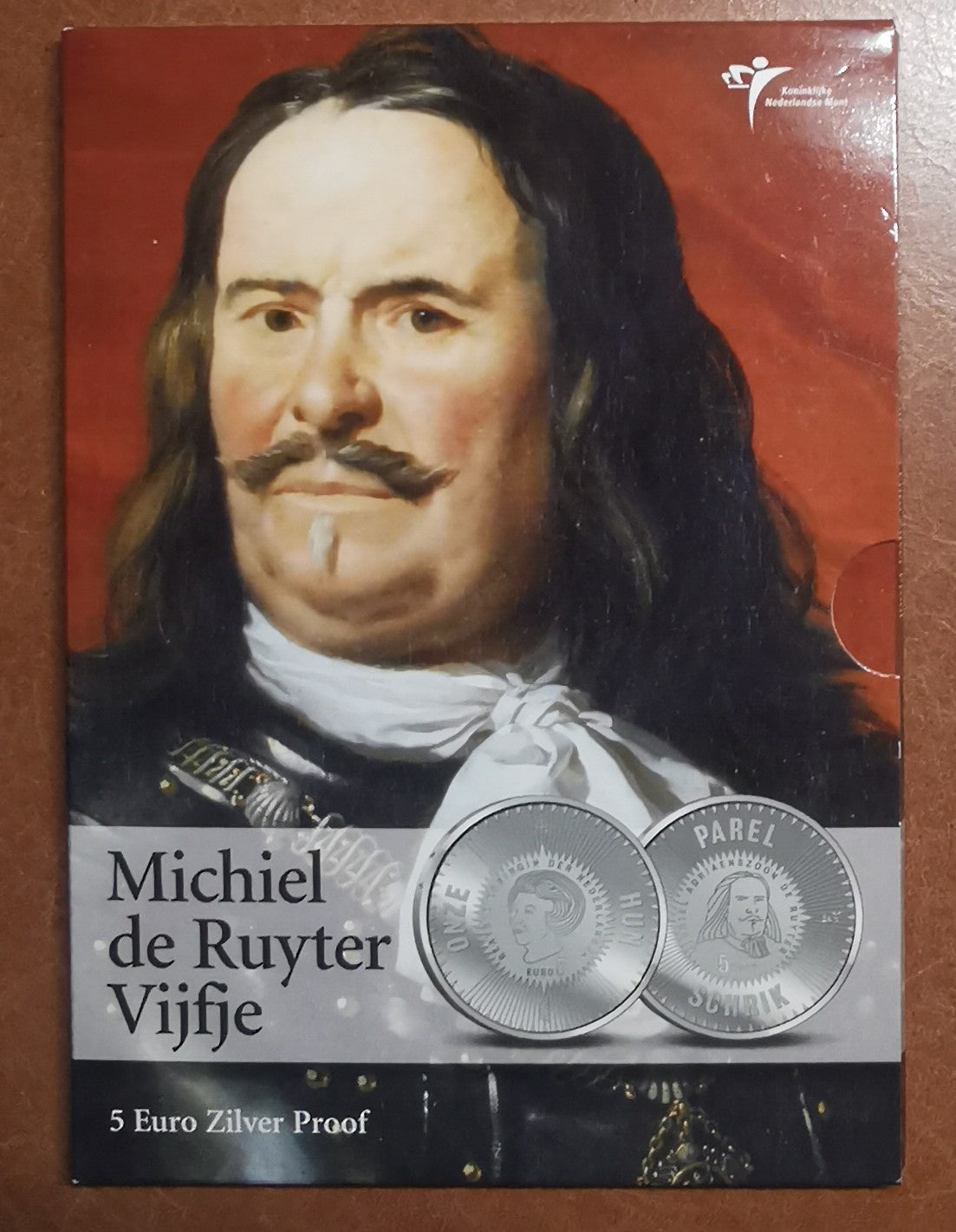 5 Euro Holandsko 2007 - de Ruyter (Proof karta)