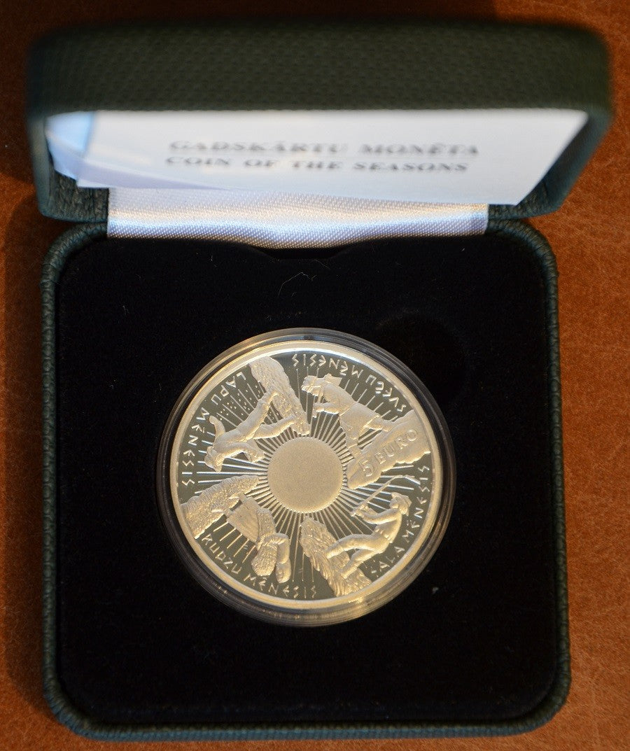 5 Euro Lotyšsko 2014 - Minca období (Proof)