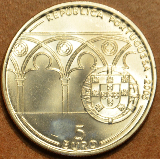 5 Euro Portugalsko 2005 - Pápež Ján XXI. (UNC)