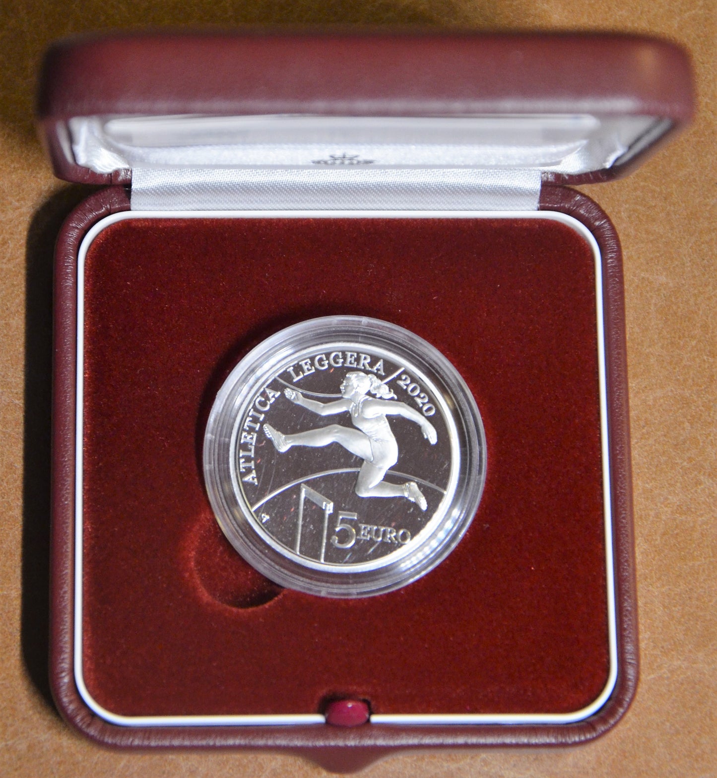 5 Euro San Marino 2020 - Atletické majstrovstvá (Proof)