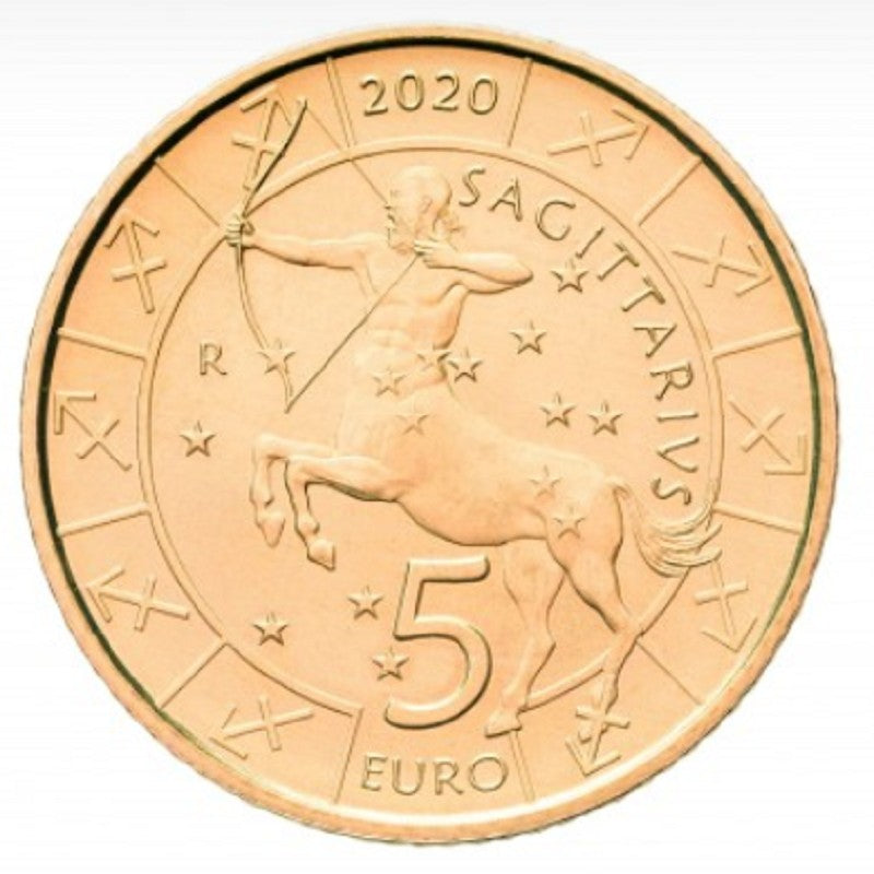 5 Euro San Marino 2020 Zodiac: Strelec (UNC)