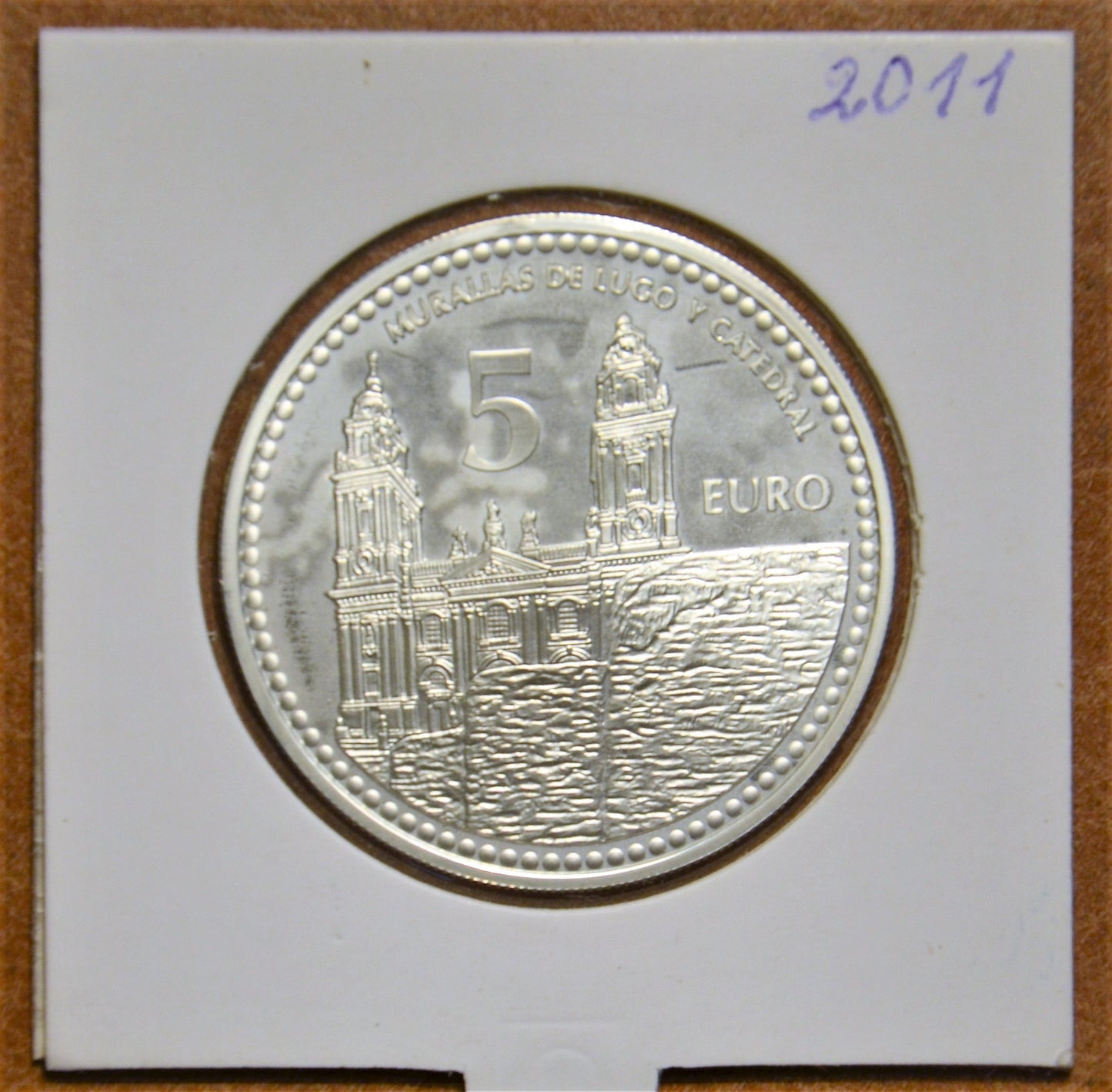 5 Euro Španielsko 2011 Lugo (Proof)