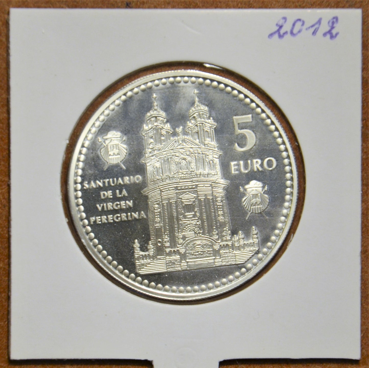 5 Euro Španielsko 2012 Pontevedra (Proof)