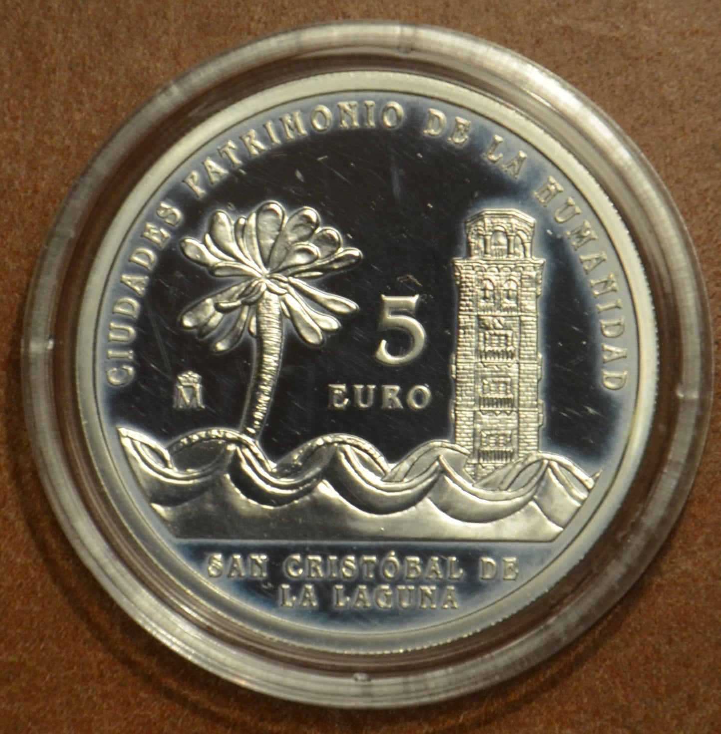 5 Euro Španielsko 2015 San Cristóbal de la Laguna (Proof)