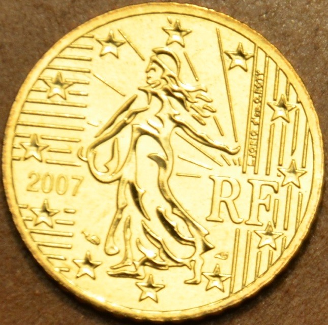 50 cent Francúzsko 2007 (UNC)