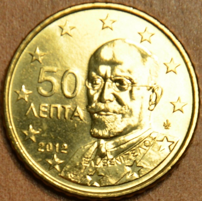 50 cent Grécko 2012 (UNC)
