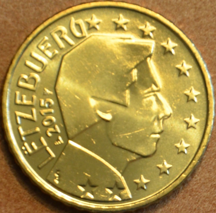 50 cent Luxembursko 2015 (UNC)