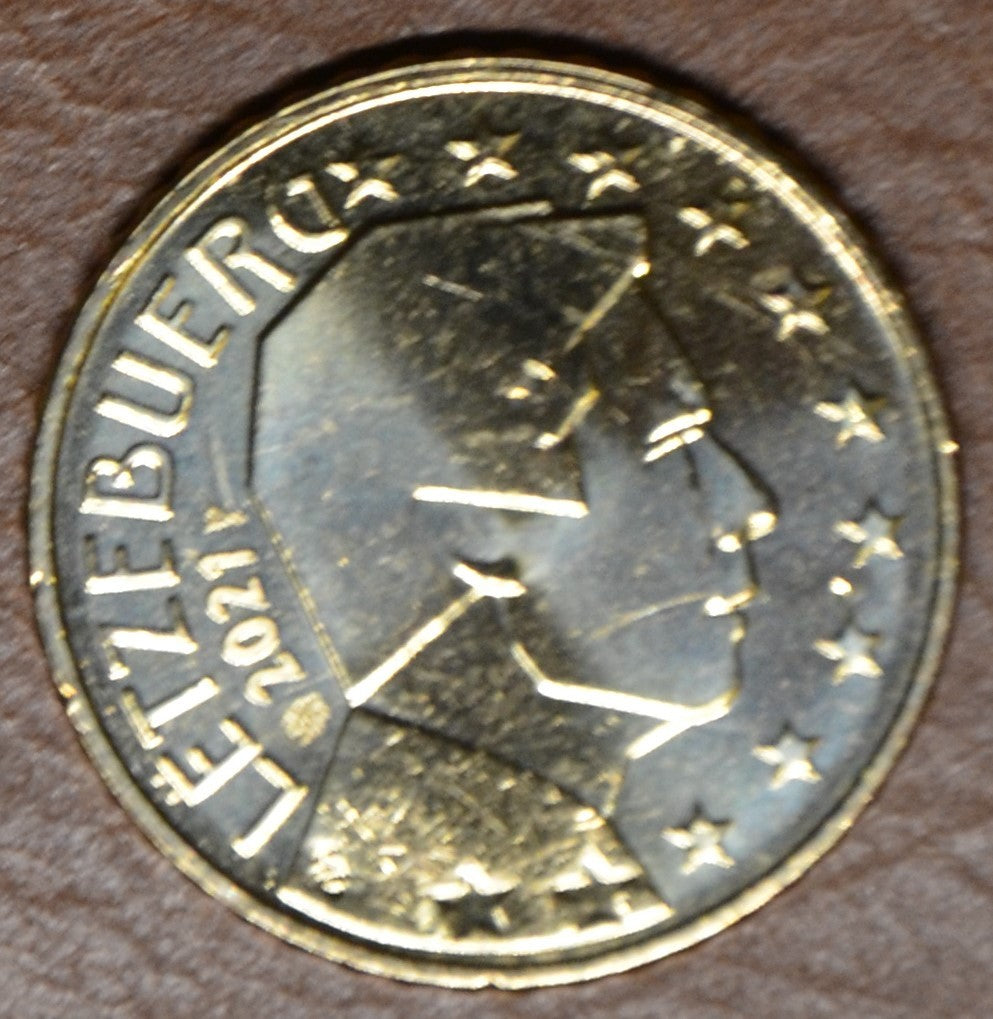 50 cent Luxembursko 2021 (UNC)