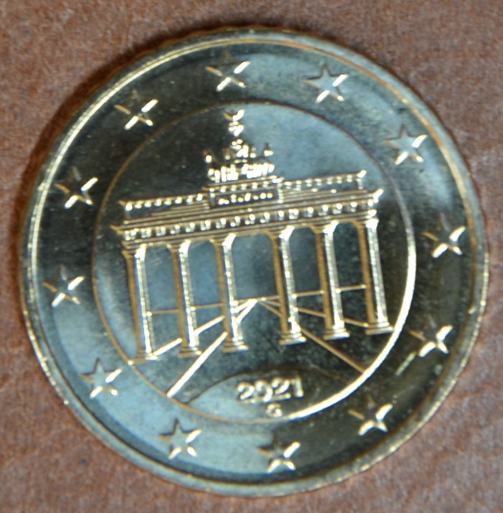 50 cent Nemecko 2021 "G" (UNC)
