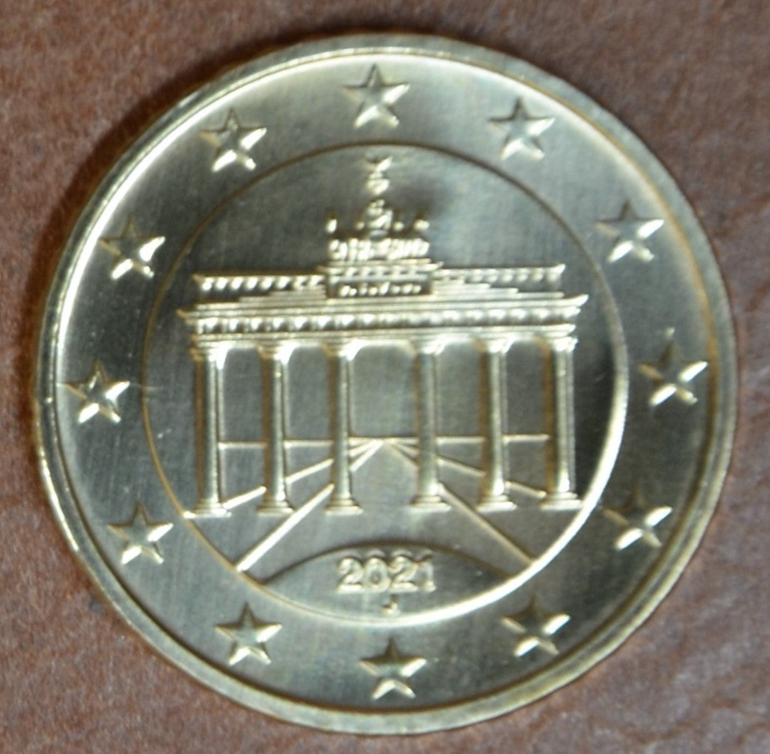 50 cent Nemecko 2021 "J" (UNC)