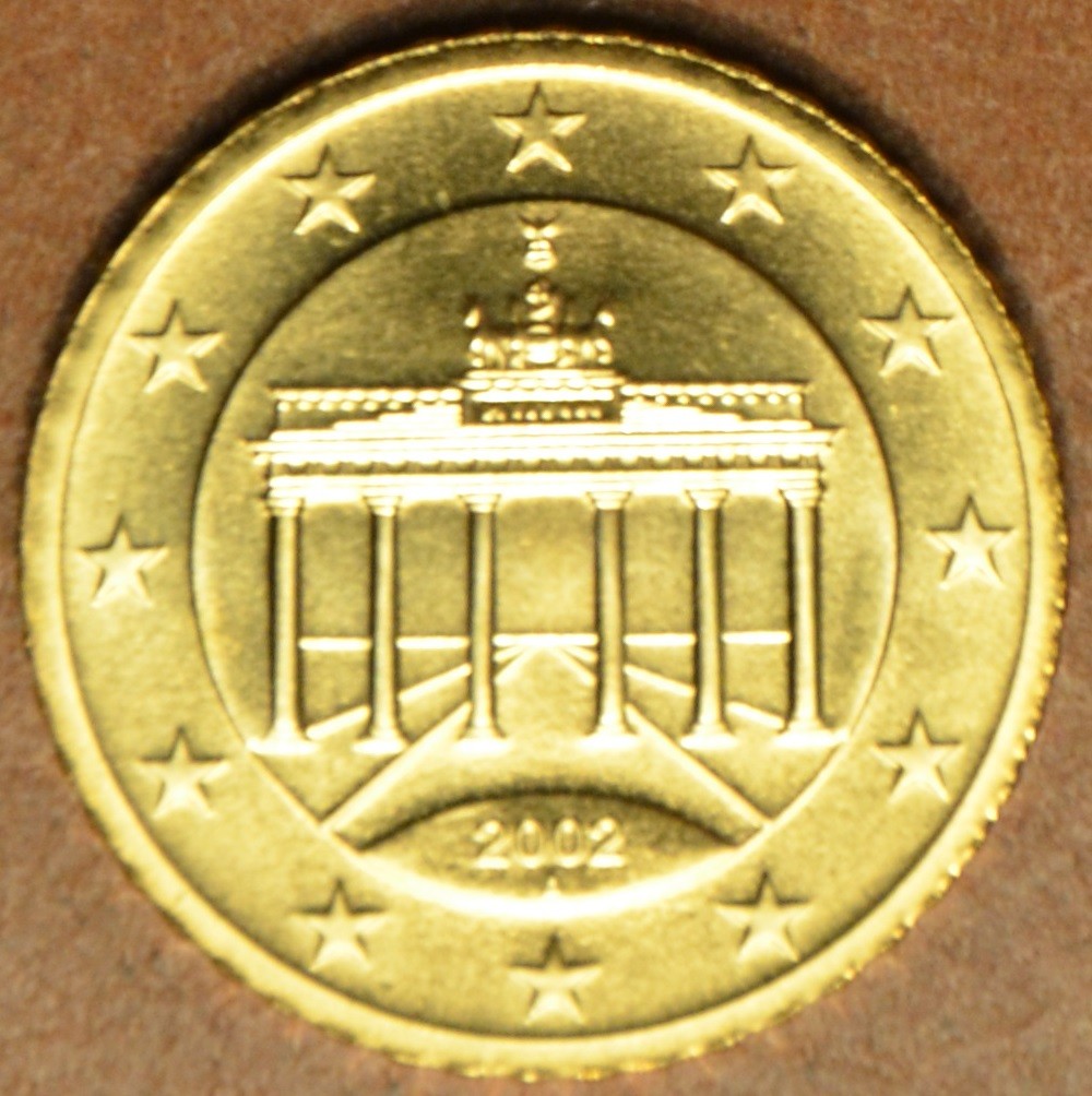 50 cent Nemecko "A" 2002 (UNC)
